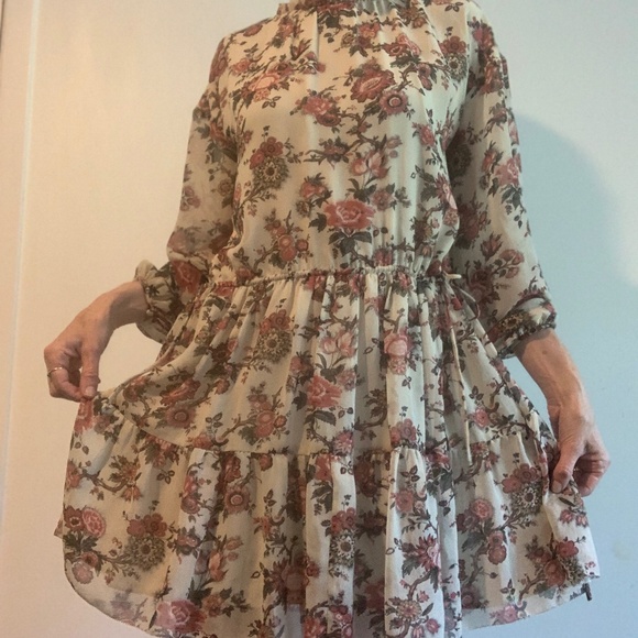 Wilfred Floral Boho Dress - Picture 1 of 4